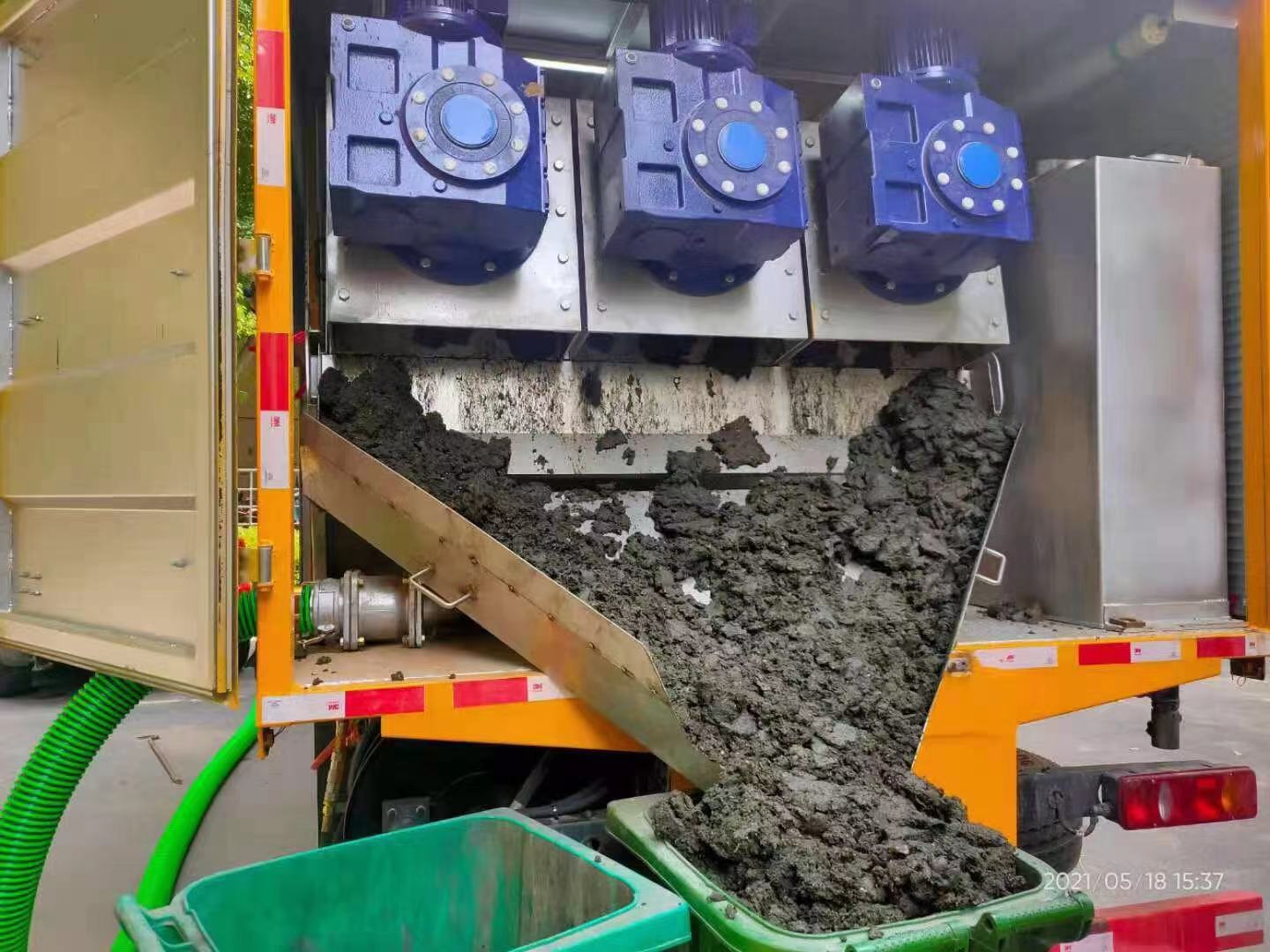 清丰化粪池清掏城市维护站-泥浆净化干湿分离处理